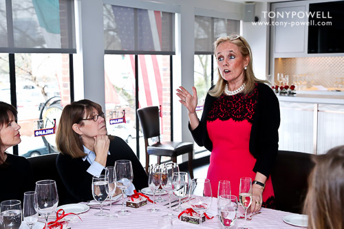 Debbie Dingell. Photo © Tony Powell. Norah's 40th Birthday Party. Cafe Milano. February 15, 2014